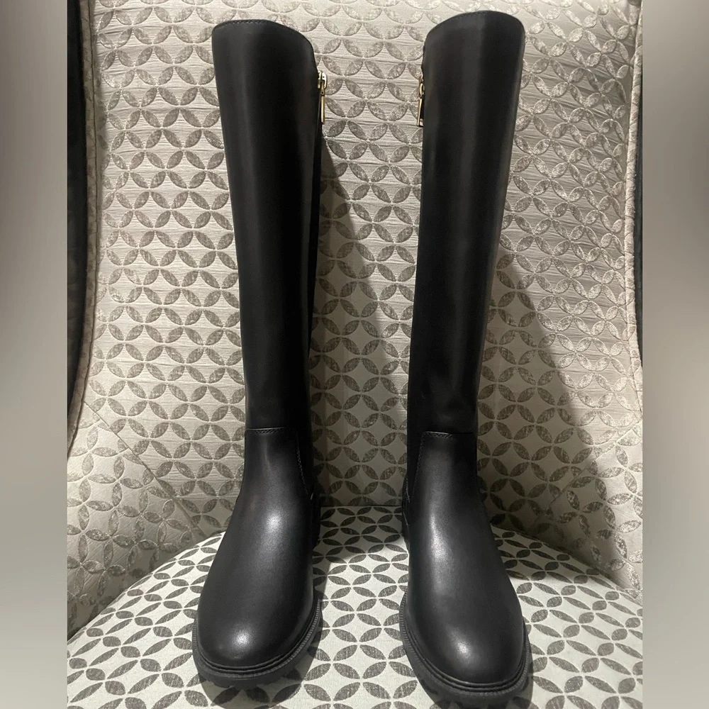Coach Black Over the Knee Boots - Picture 11 of 14